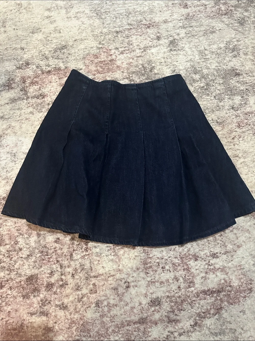 Ralph Lauren Dark Blue Denim Circle Skirt